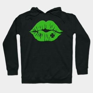 LUCK OF THE IRISH LIPS Hoodie